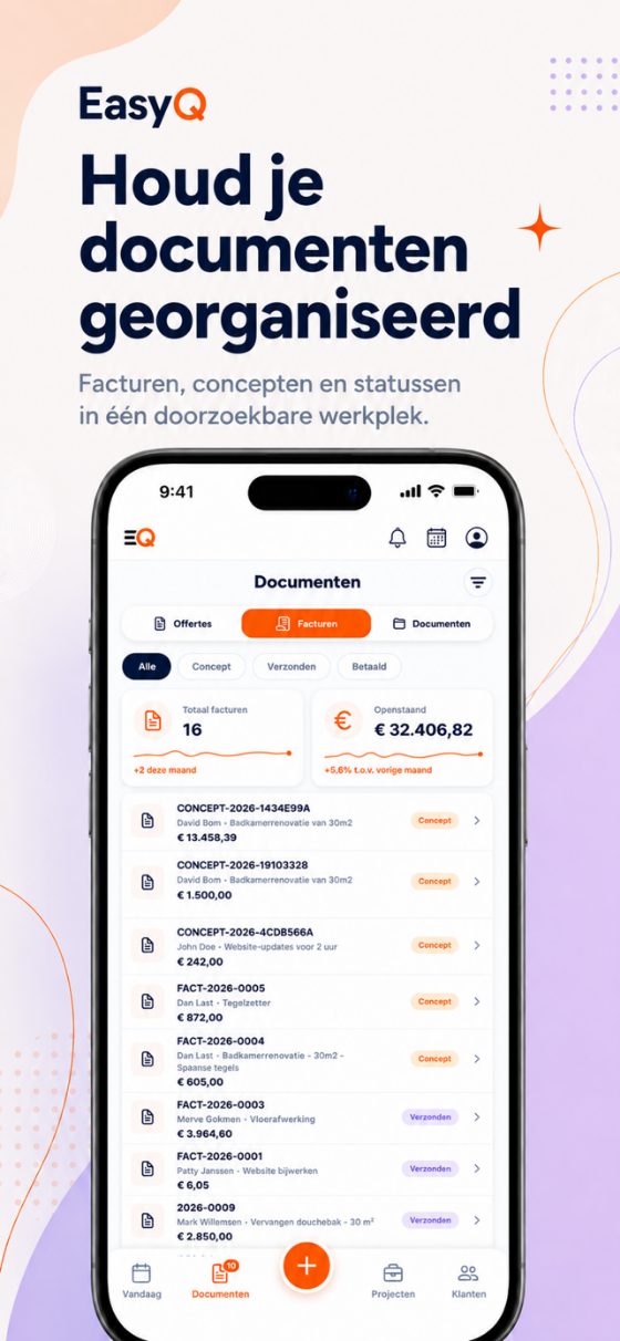 Factureren en betalen